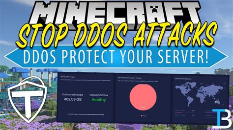 minecraft server ddos protection A computer screen in a data center flashes with a DDoS attack alert